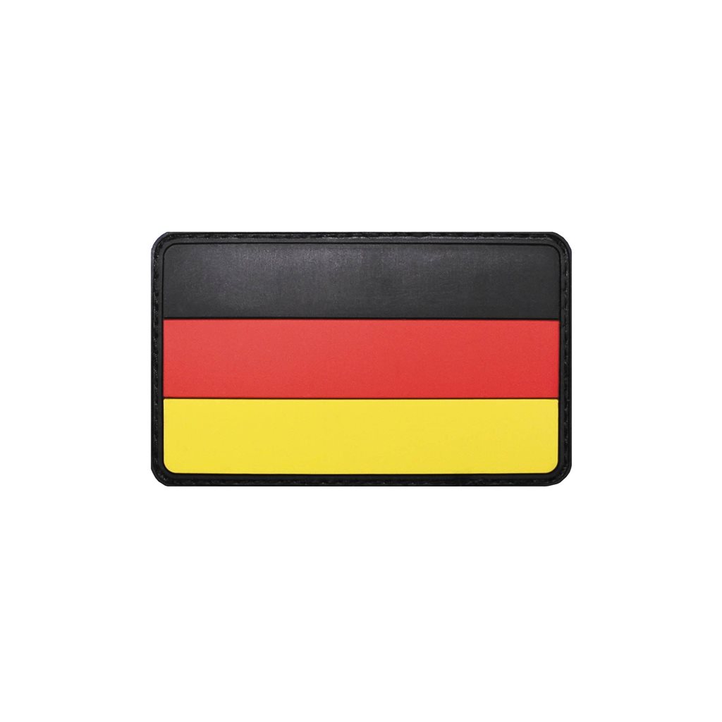 MFH nášivka NĚMECKO 8x5 cm velcro plastová BAREVNÁ