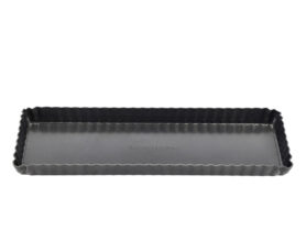 Blomsterbergs Obdelníková forma na koláč 35x11x2,6 Dark Grey