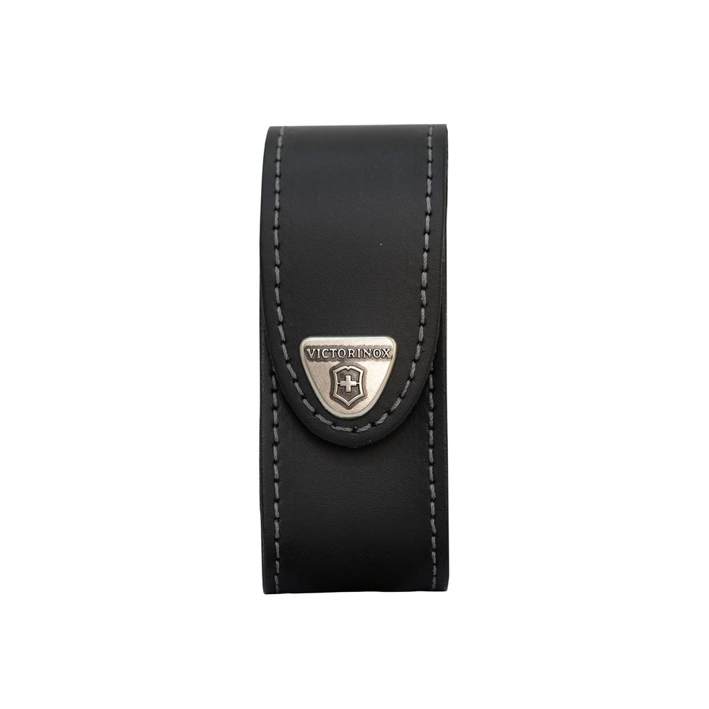 VICTORINOX pouzdro kožené na nůž 91mm 2-4 ČERNÉ