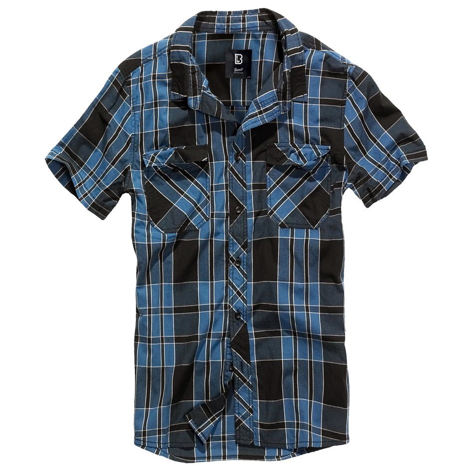 Košile ROADSTAR krátký rukáv INDIGO vel. 4XL