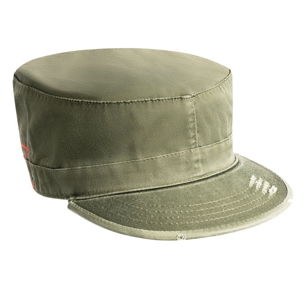 Čepice VINTAGE FATIGUE ZELENÁ vel. XL