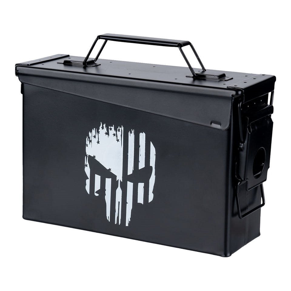 FOSCO bedna na munici CAL.30 PUNISHER ČERNÁ