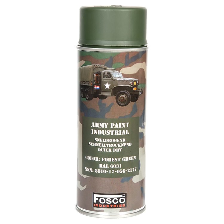 FOSCO barva ARMY ve spreji 400ml ZELENÁ LESNÍ