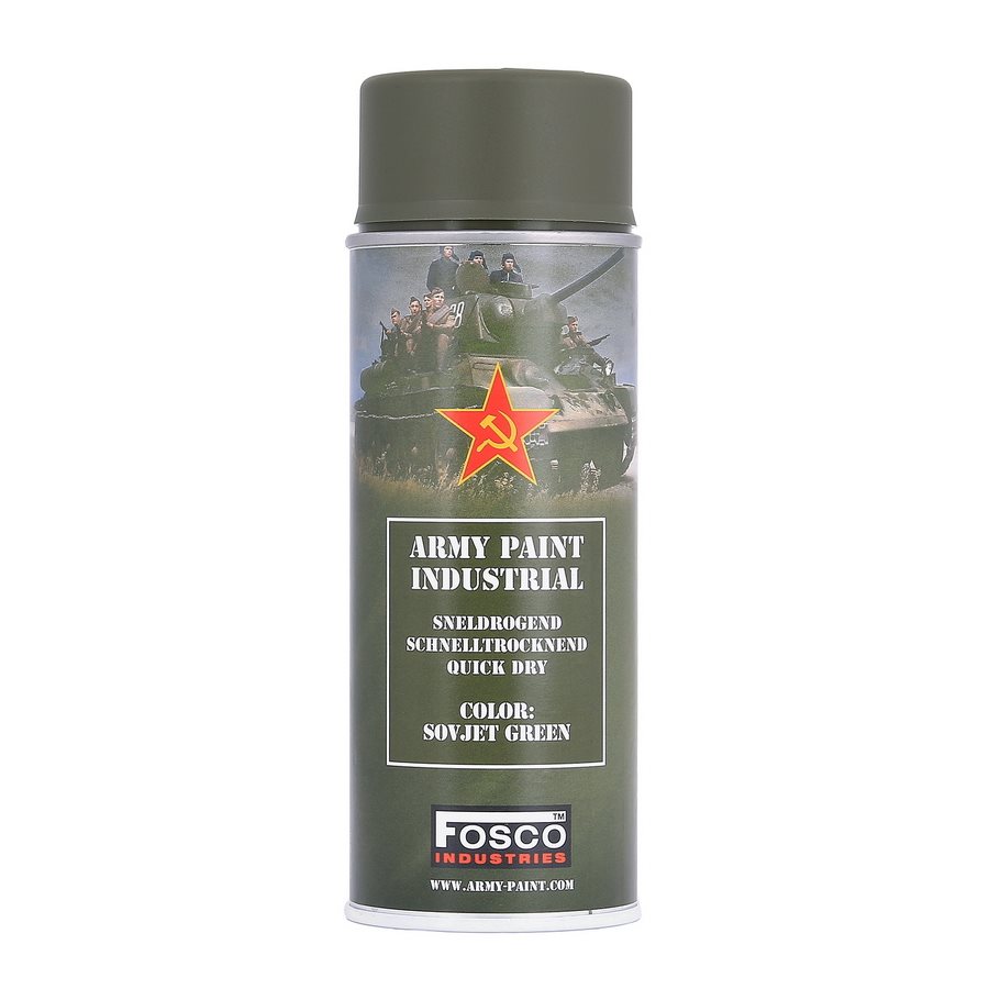 FOSCO barva ARMY ve spreji 400ml SOVĚTSKÁ ZELENÁ