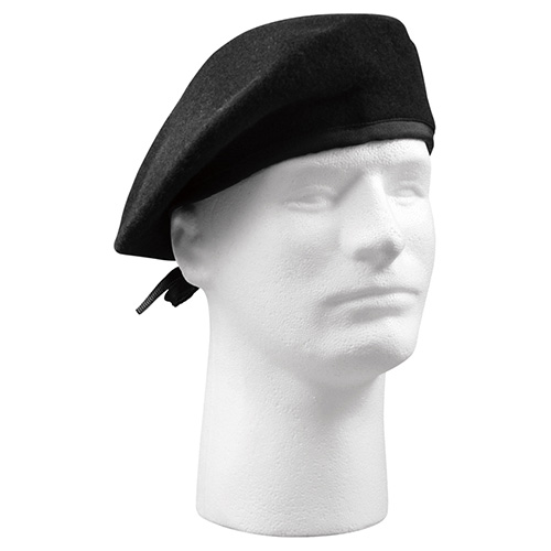 Baret US ČERNÝ vel. 60