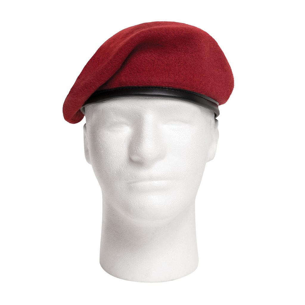 Baret US ULTRA FORCE ČERVENÝ vel. 56