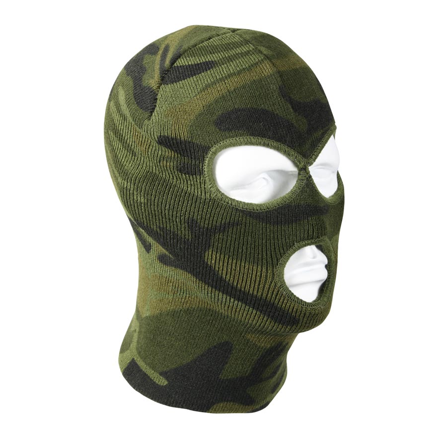 ROTHCO kukla pletená se 3 otvory DELUXE WOODLAND