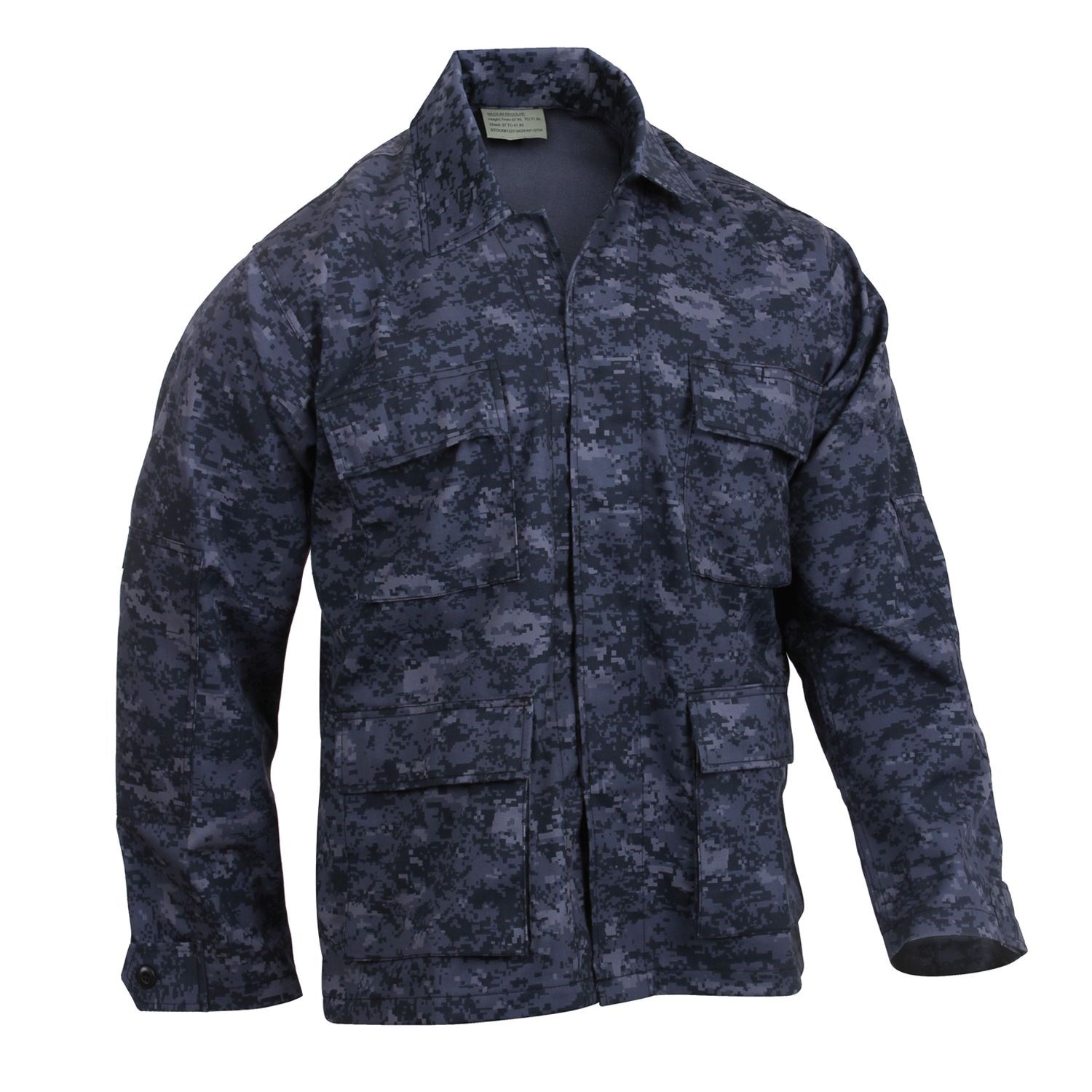 Blůza US typ BDU MIDNIGHT DIGITAL vel. XL