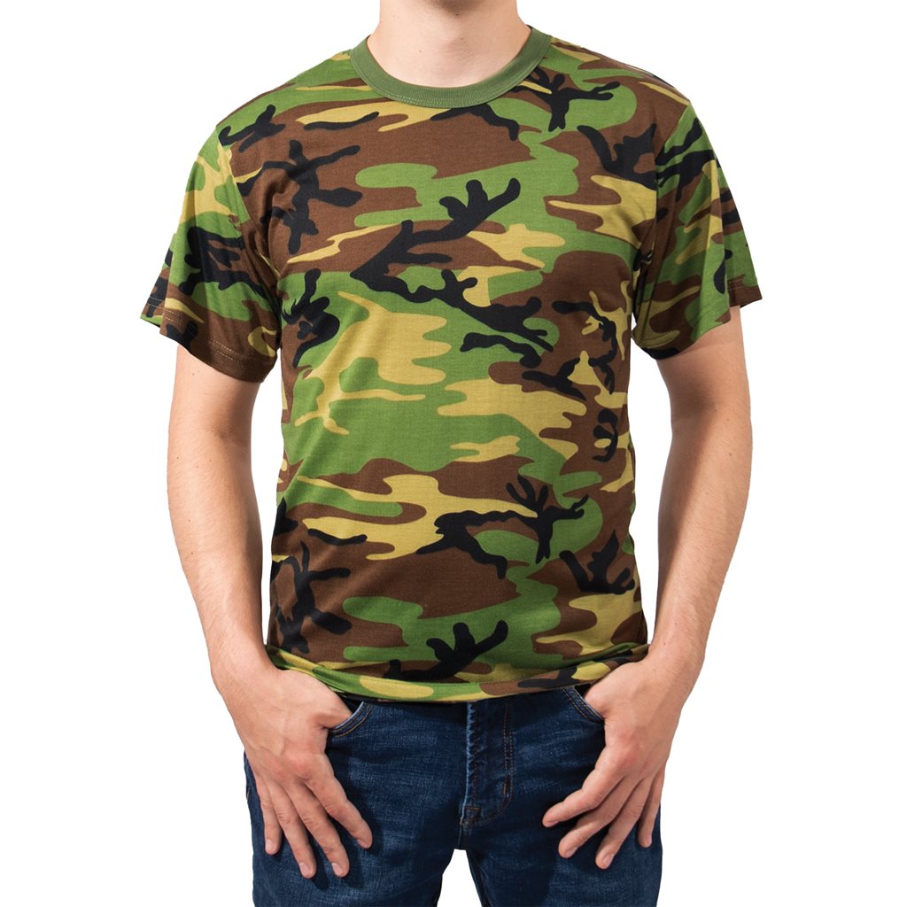 Triko funkční Moisture Wicking krátký rukáv WOODLAND vel. XL