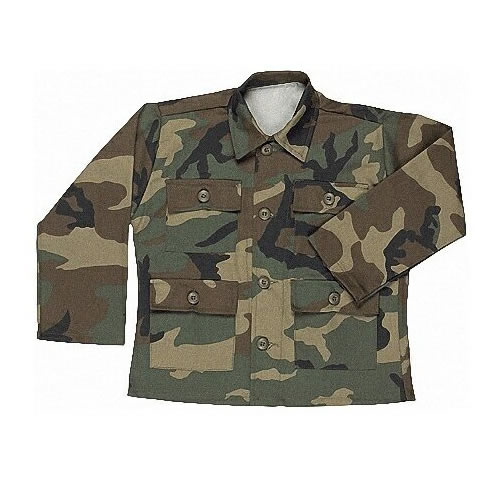 Blůza dětská US typ BDU HUSKY WOODLAND vel. 8