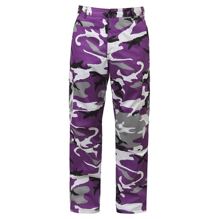 Kalhoty BDU VIOLET CAMO vel. XS