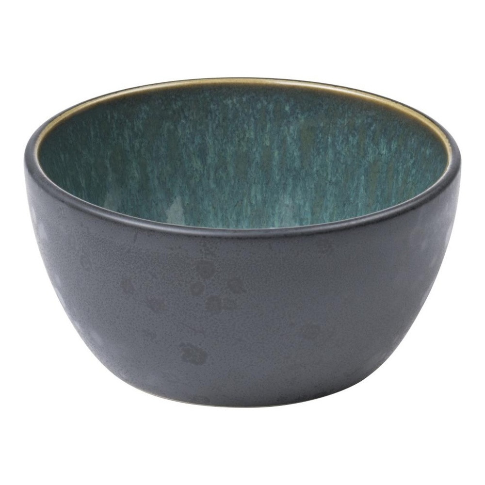 Bitz Kameninová servírovací miska 10 cm Black/Green - Obrázek 2