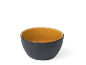 Bitz Kameninová servírovací miska 12 cm Black/Amber