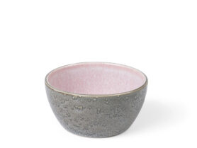 Bitz Kameninová servírovací miska 12 cm Grey/Light Pink
