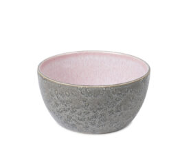 Bitz Kameninová servírovací miska 14 cm Grey/Light Pink