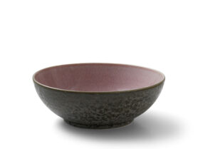 Bitz Velká kameninová salátová mísa 30 cm Grey/Light Pink