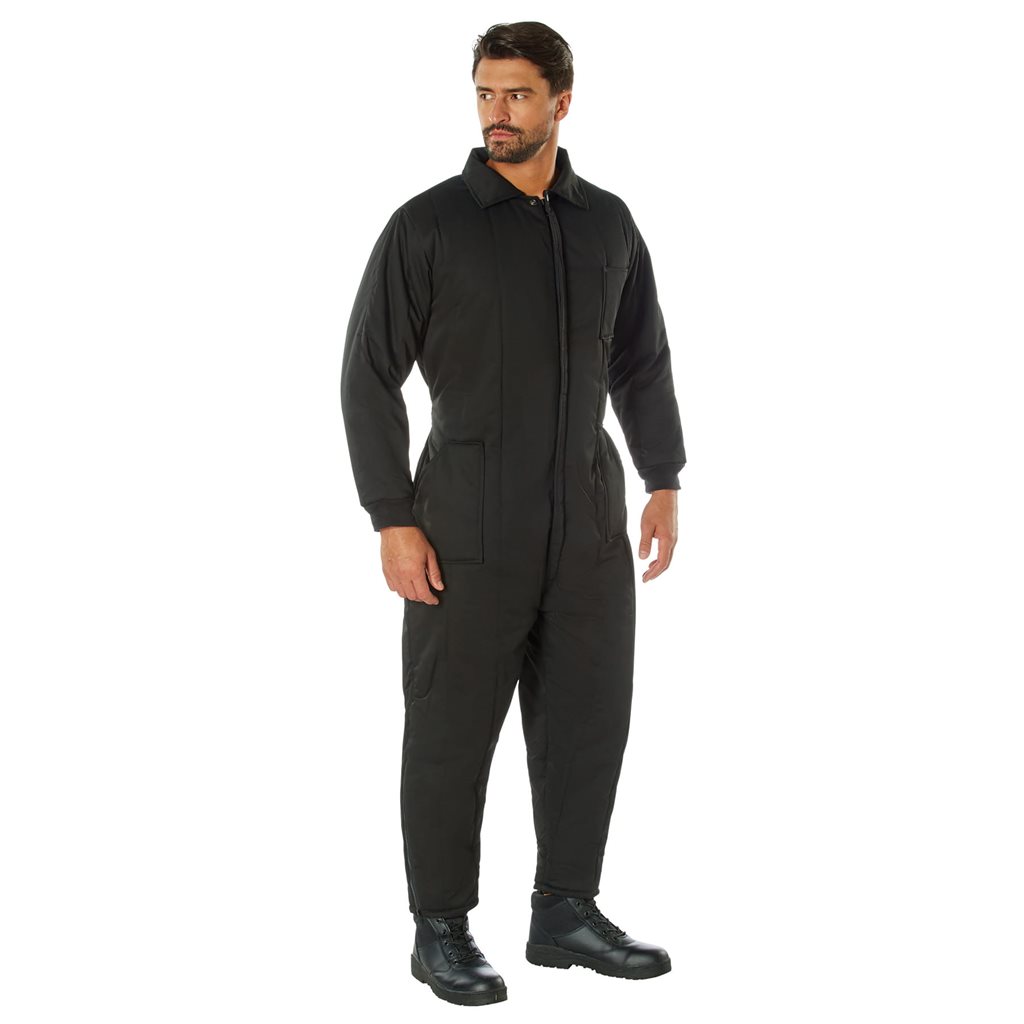 Kombinéza zateplená prošívaná ČERNÁ vel. 4XL