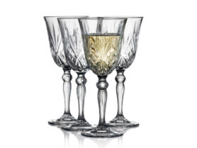 Lyngby Glas Sklenice na bílé víno Melodia (4 ks)