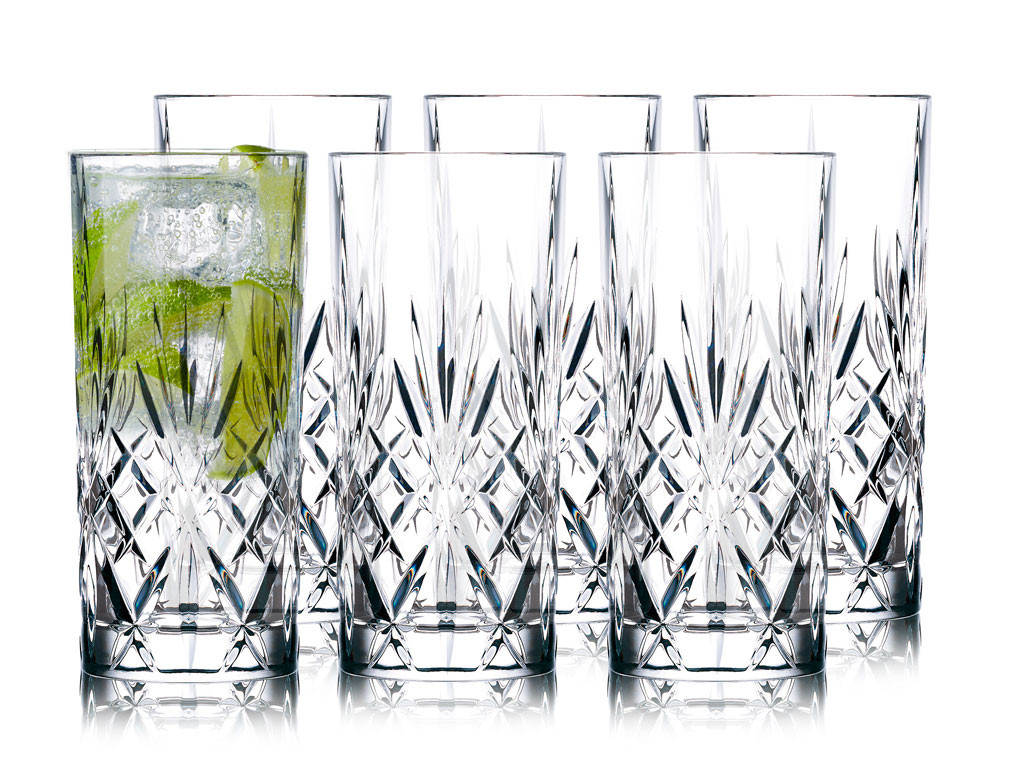 Lyngby Glas Sada sklenic Highball Melodia (6 ks)