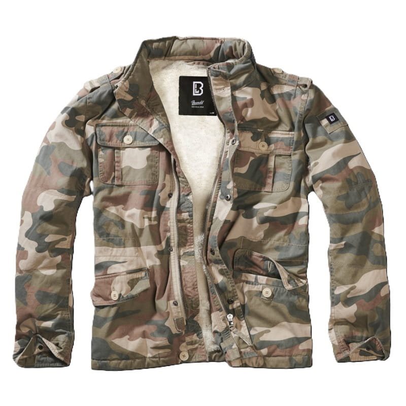 Bunda BRITANNIA JACKET zateplená LIGHT WOODLAND vel. 4XL