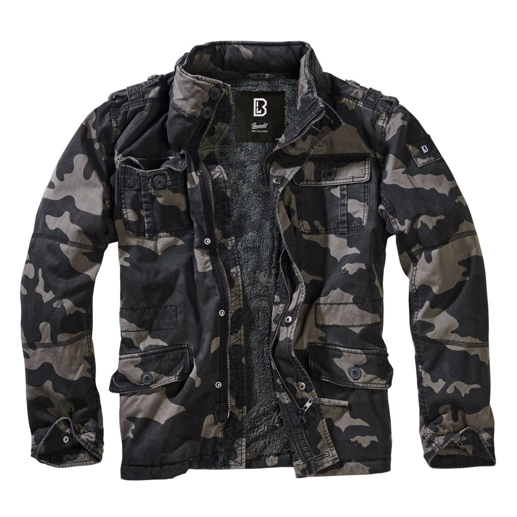 Bunda BRITANNIA JACKET zateplená DARK CAMO vel. XL