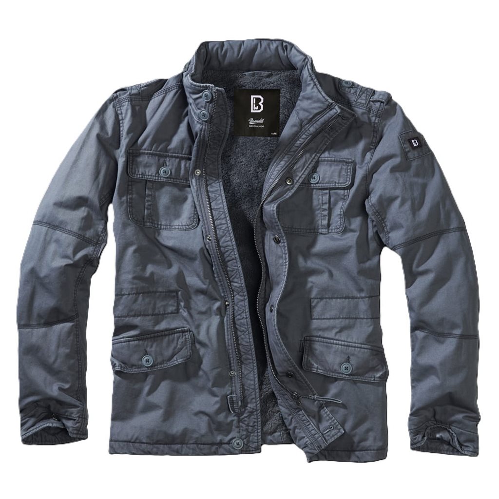 Bunda BRITANNIA JACKET zateplená MODRÁ INDIGO vel. 4XL