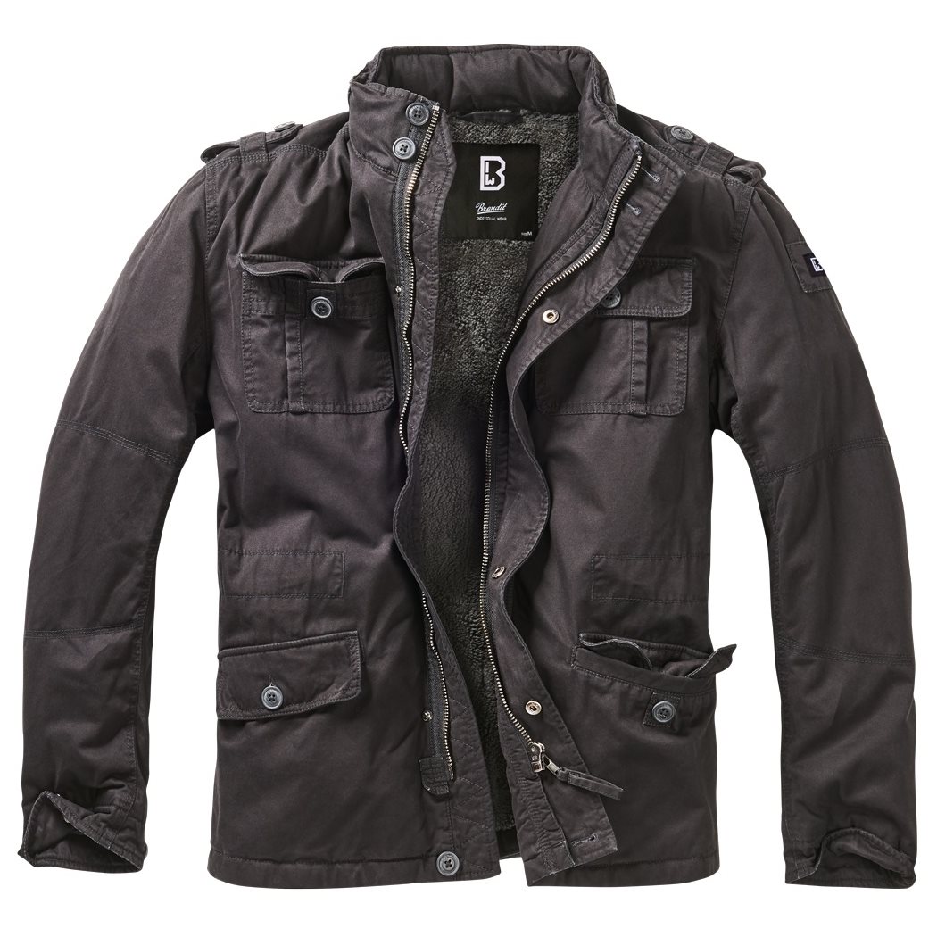 Bunda BRITANNIA JACKET zateplená ČERNÁ vel. 3XL