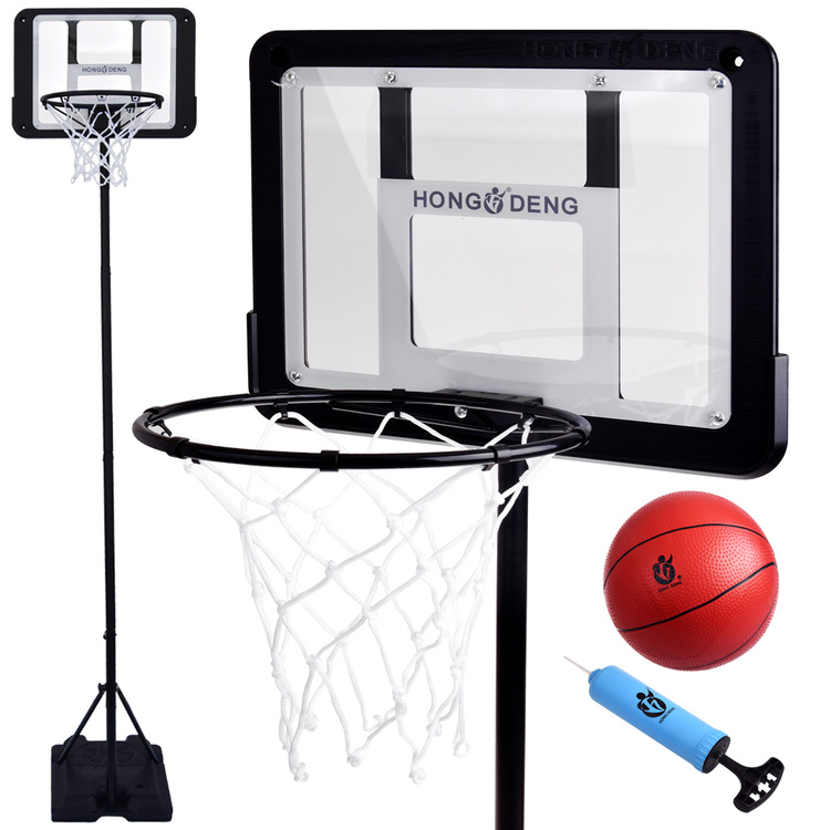 Tomido Basketbalový koš se stojanem 2,25 m + míč