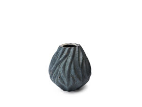 Morsø Porcelánová váza FLAME Grey 15 cm