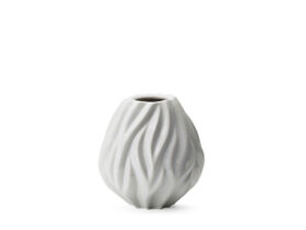 Morsø Porcelánová váza FLAME White 15 cm