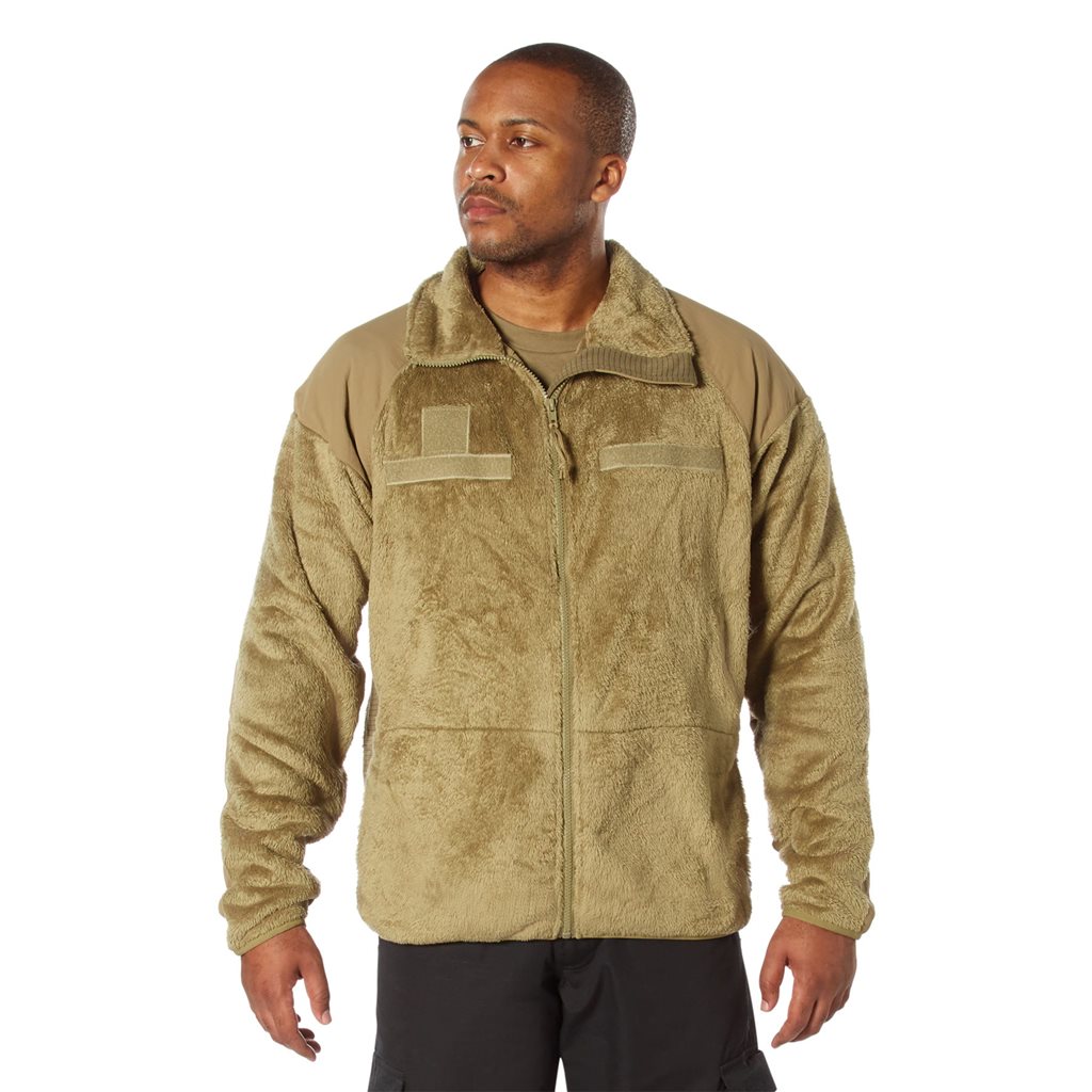 Bunda fleece GEN III/LEVEL 3 ECWCS TAN vel. XS