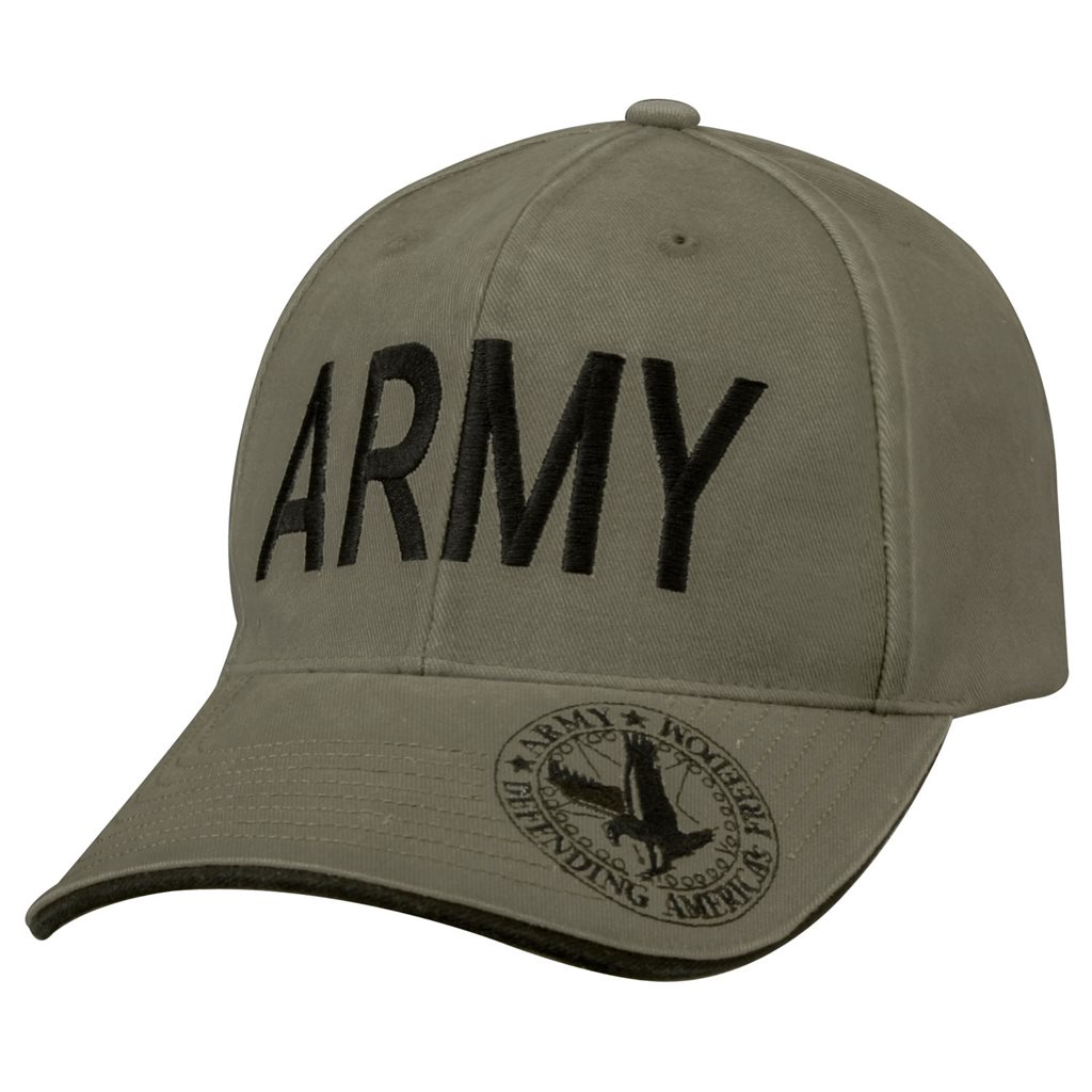 ROTHCO čepice baseball VINTAGE DELUXE ARMY ZELENÁ