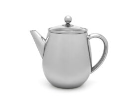 Bredemeijer Dvoustěnná konvička na čaj Duet Eva, 1,1L Shiny
