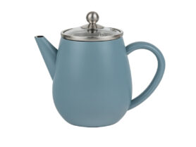Bredemeijer Dvoustěnná konvička na čaj Duet Eva 0.5l ice blue