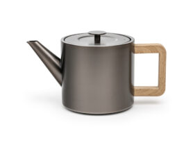 Bredemeijer Dvoustěnná konvička na čaj Duet Narvik 1,1L Metallic Grey