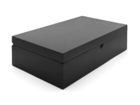 Bredemeijer Krabička na čaj Black (6 dóz na sypaný čaj + odměrka)