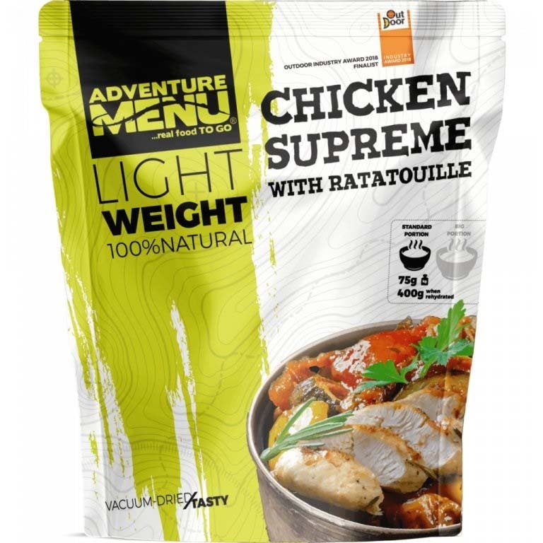 ADVENTURE MENU kuřecí supreme s ratatouille PORCE 75g/400g - dehydrované hotové jídlo