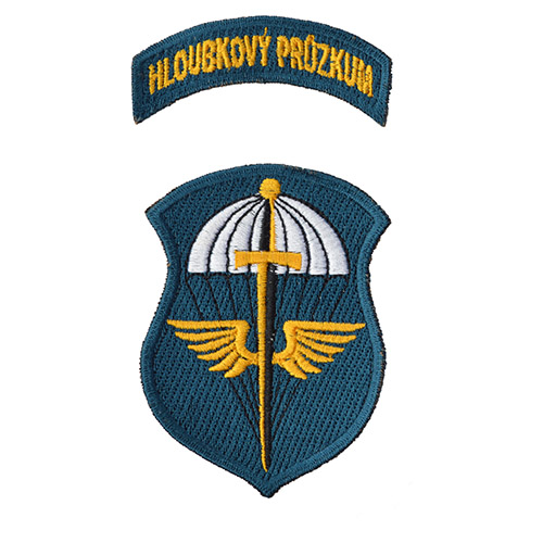 NAVYS nášivka HLOUBKOVÝ PRŮZKUM - BAREVNÁ