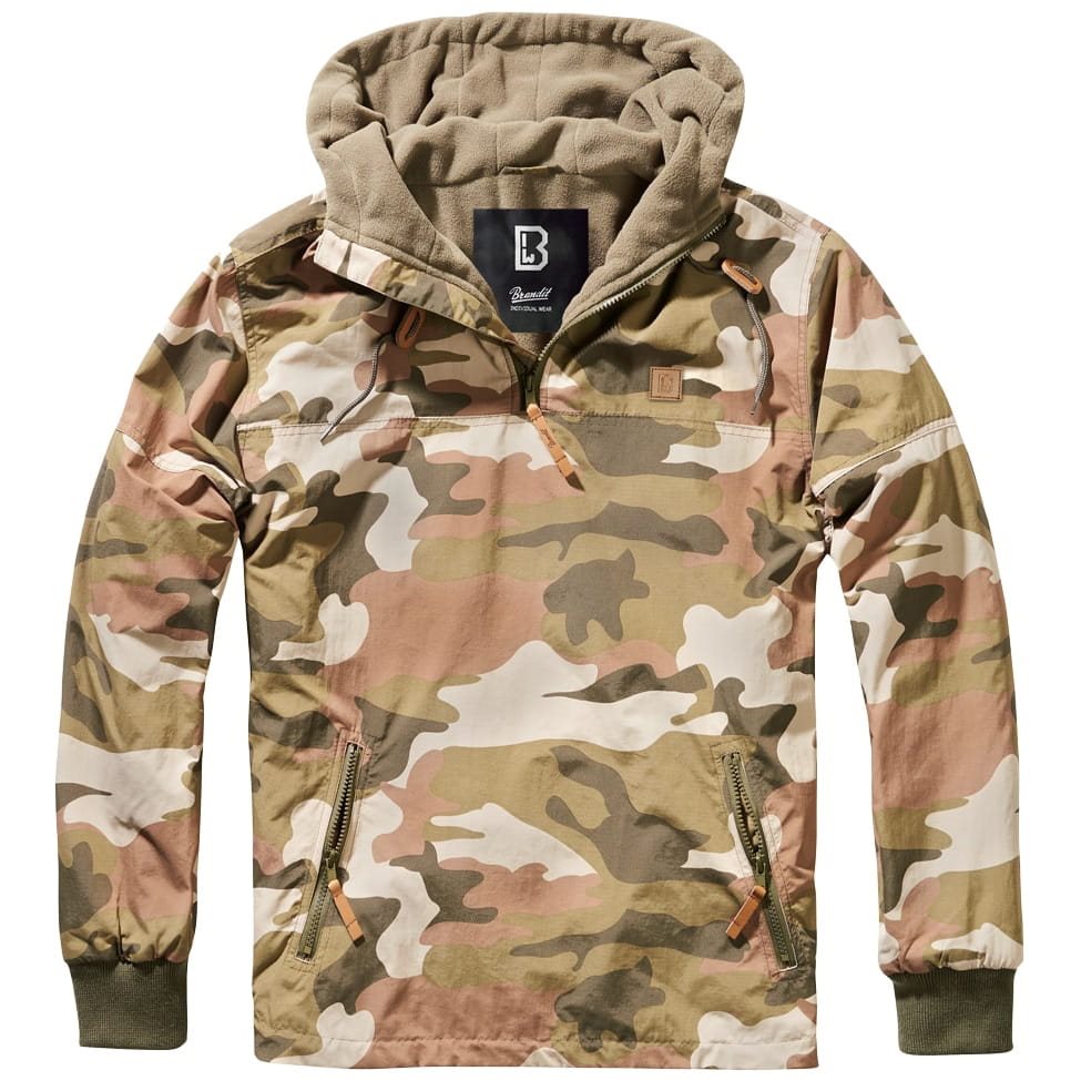 Bunda LUKE windbreaker LIGHT WOODLAND vel. 4XL