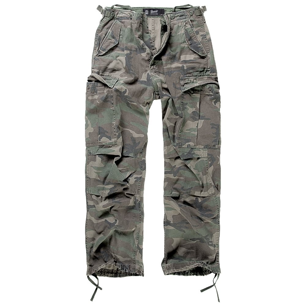 Kalhoty M65 vintage WOODLAND vel. M