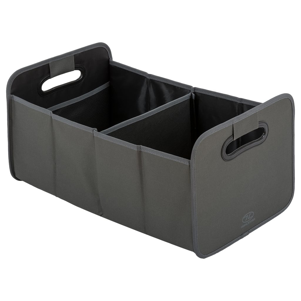 HIGHLANDER box oragnizační SHERPA skládací ŠEDÝ