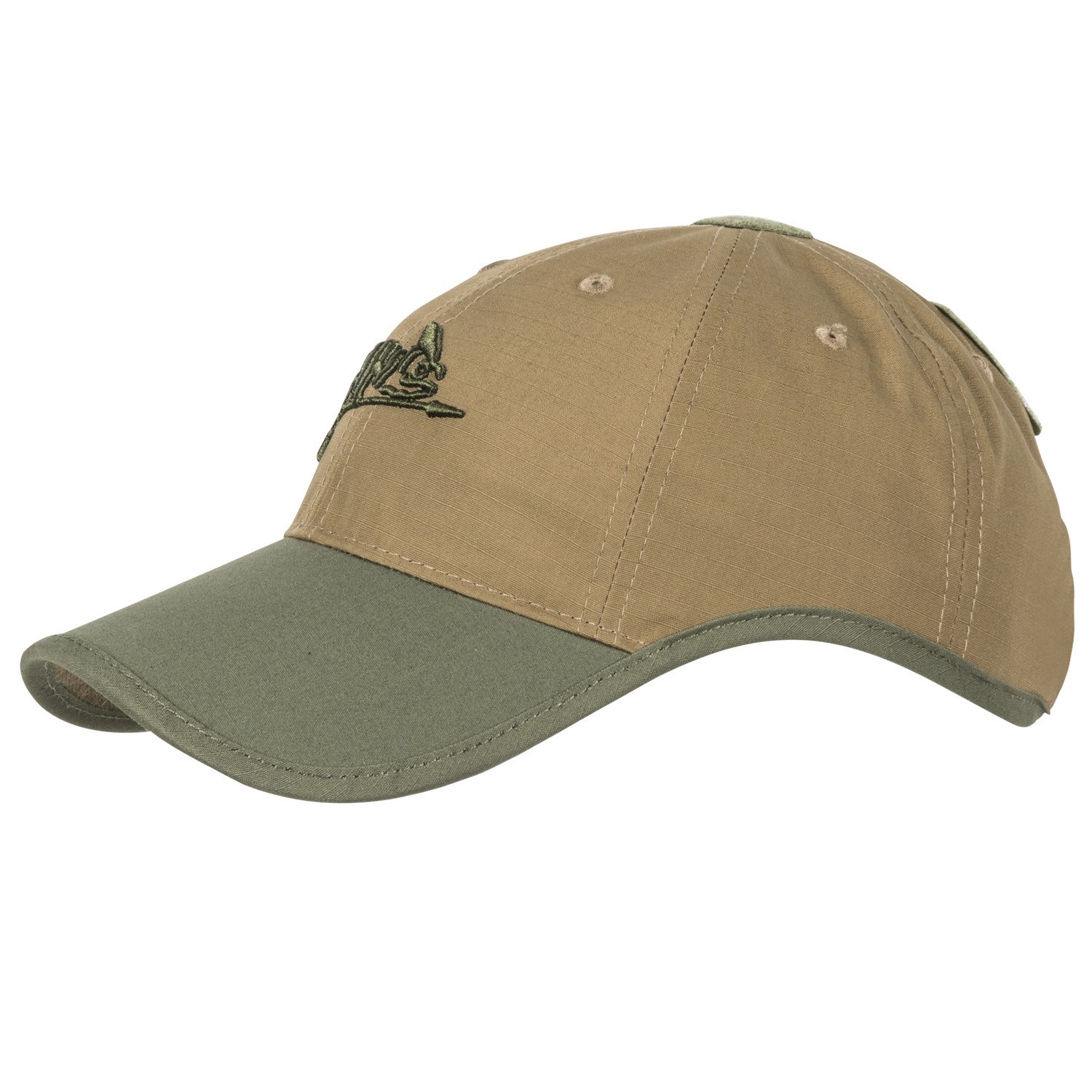 Helikon-Tex čepice baseball suchý zip rip-stop COYOTE/ZELENÁ