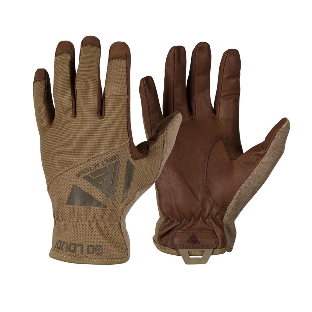 Rukavice LIGHT GLOVES kožené COYOTE vel. XL