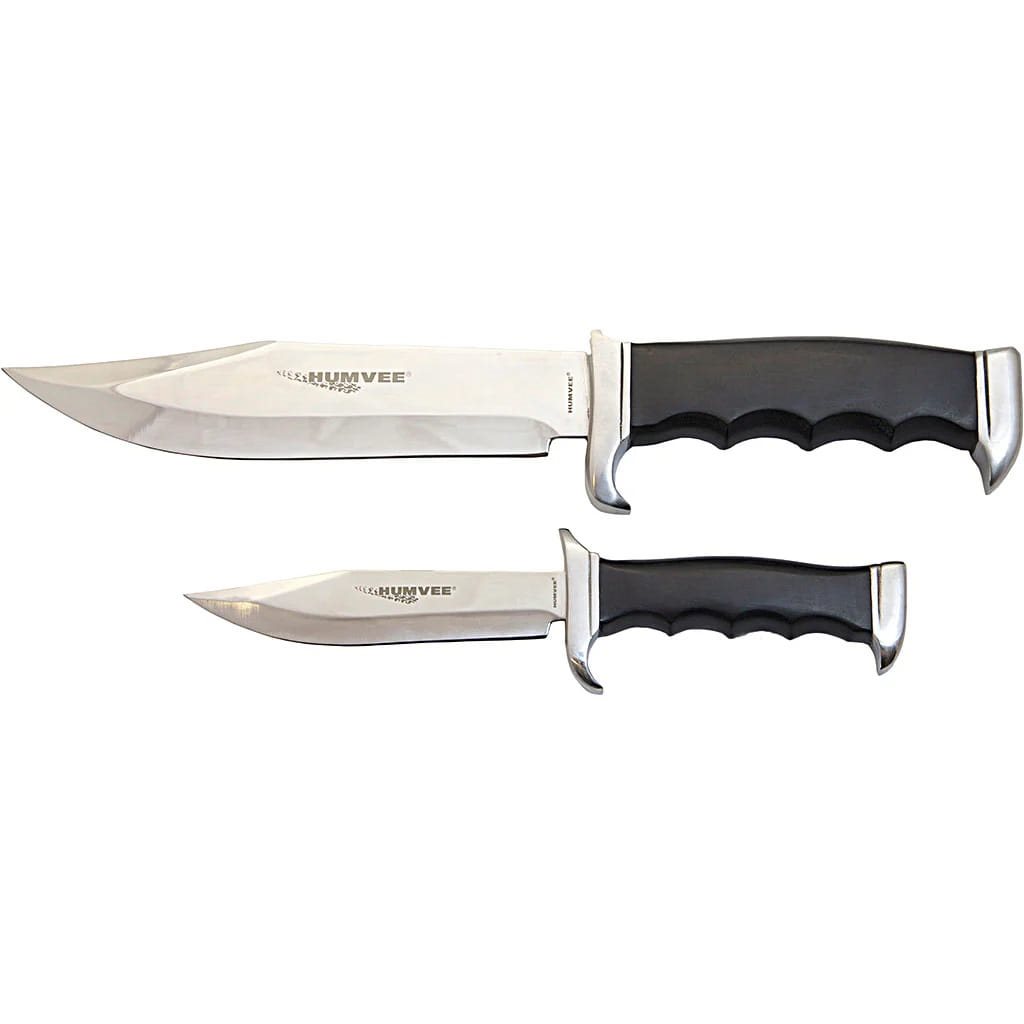 HUMVEE nůž BOWIE set 2 kusů s pevnou čepelí