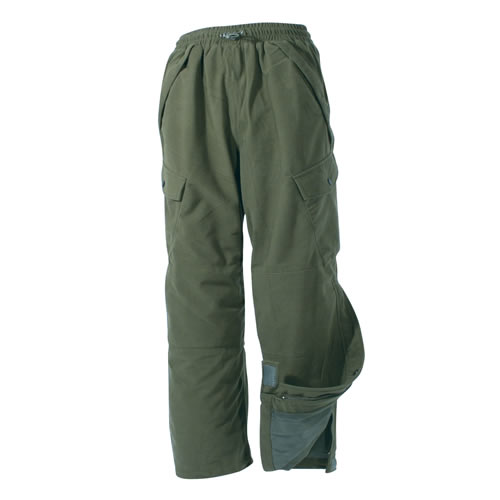 Kalhoty HUNTER polyester ZELENÉ vel. L
