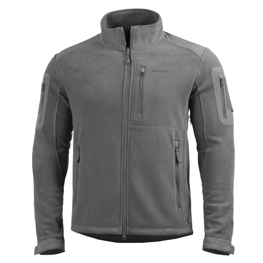 Bunda PERSEUS 2.0 fleece ŠEDÁ vel. M