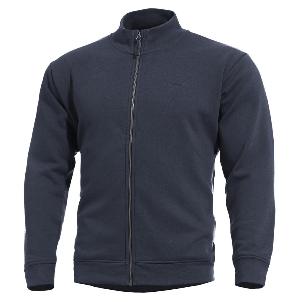 Mikina HIGHNECK se zipem MODRÁ vel. M