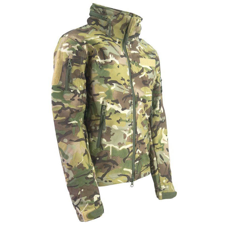 Bunda dětská softshellová PATRIOT maskování BTP vel. M