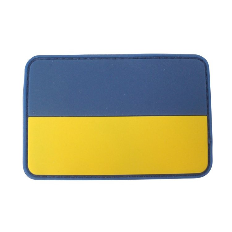 KOMBAT nášivka vlajka UKRAJINA plast velcro