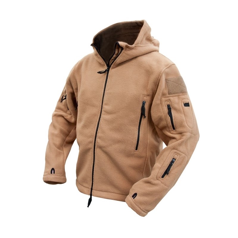 Mikina FLEECE RECON s kapucí COYOTE vel. XXL